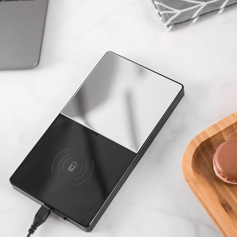 2 In 1 Heating Mug Cup Warmer Electric Wireless Charger For Home Office Coffee Milk - AmberOcean